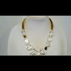 Silpada Crystal Rocks Necklace.  New, used for display only.